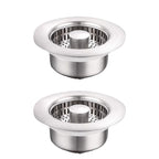 Abflussfilter Edelstahl mit Pop-up-Mechanismus -    Zorenza
