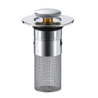 Abflussfilter Edelstahl mit Pop-up-Mechanismus -    Zorenza