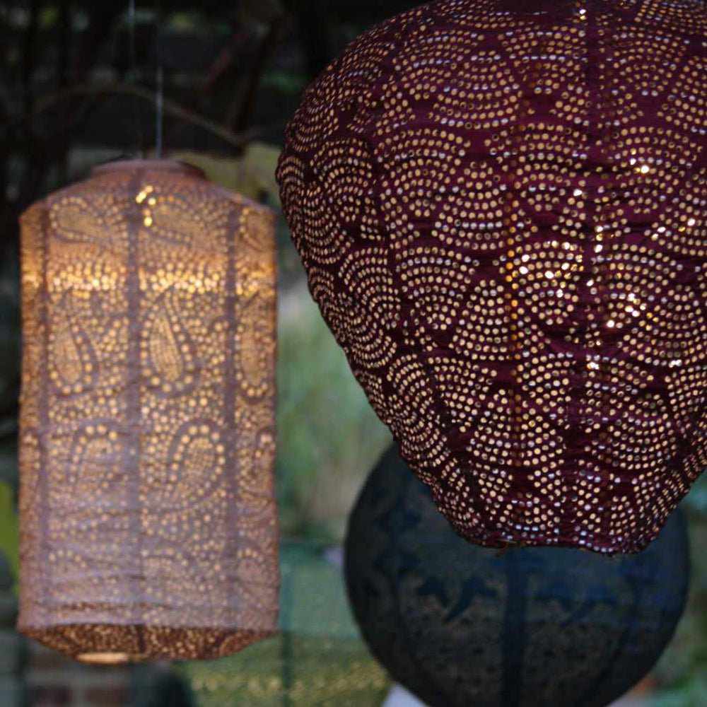 Solar-Laterne Heißluftballon-Design mit LED-Beleuchtung -    Zorenza