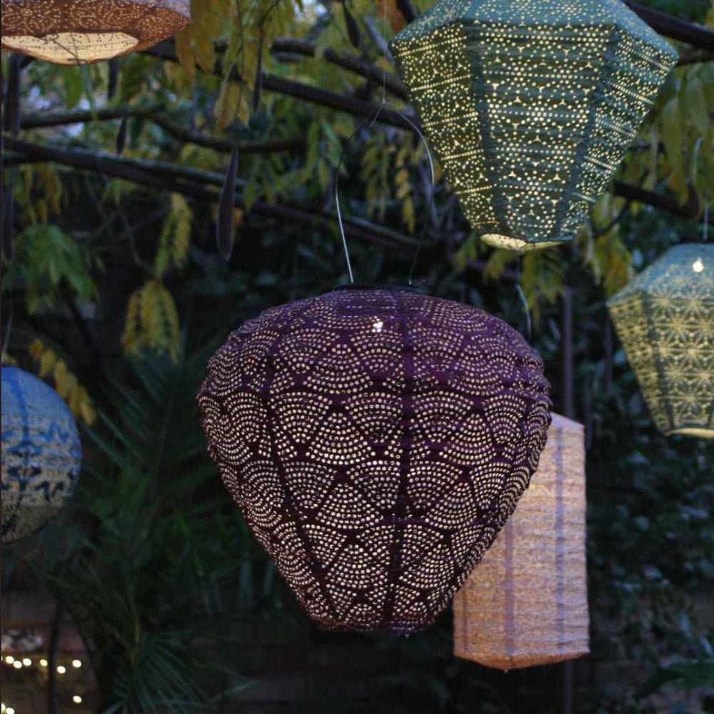 Solar-Laterne Heißluftballon-Design mit LED-Beleuchtung -    Zorenza