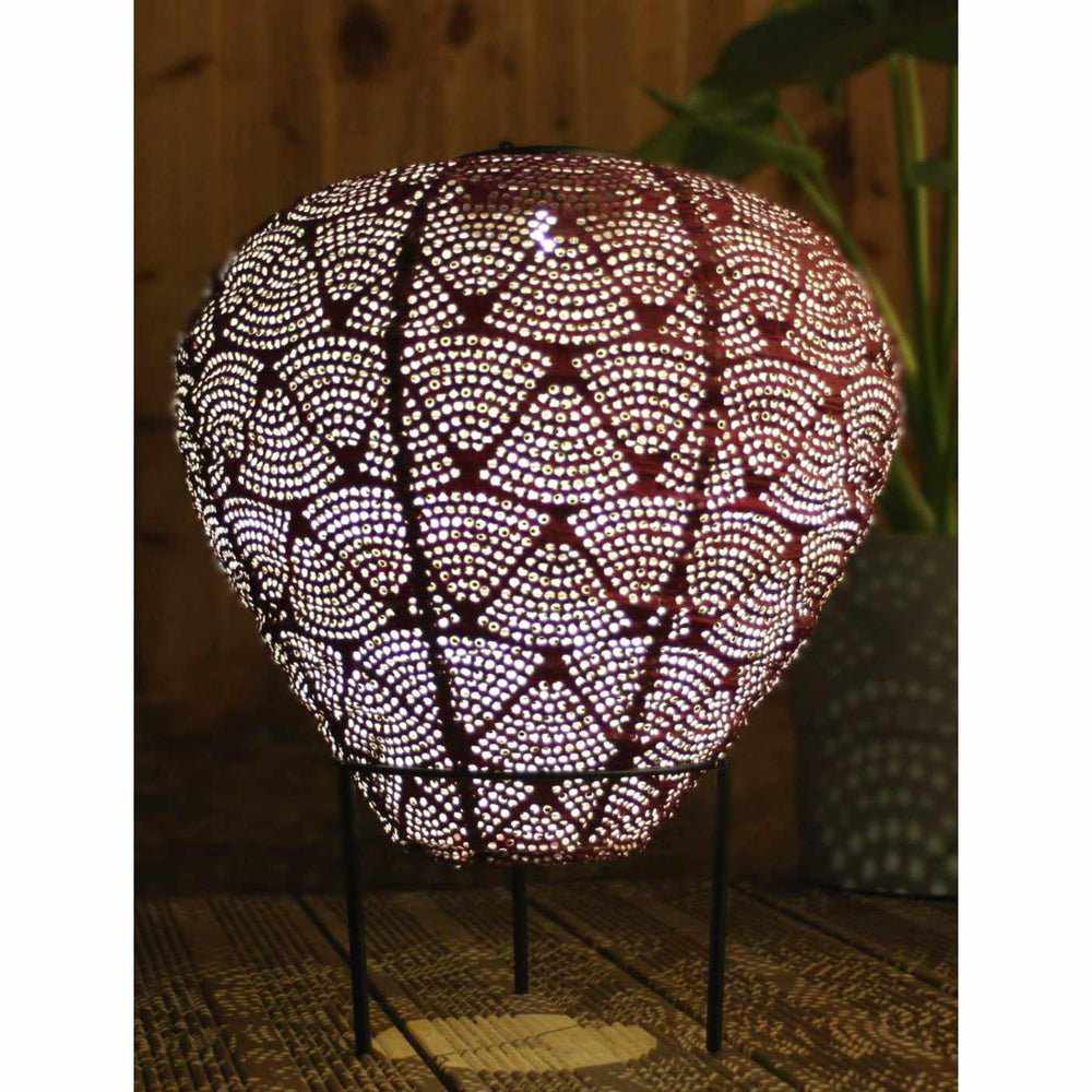 Solar-Laterne Heißluftballon-Design mit LED-Beleuchtung -    Zorenza