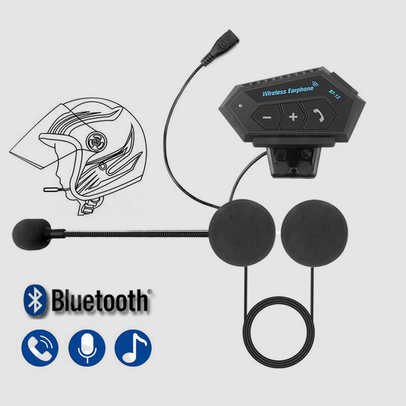 Bluetooth-Headset für Motorradhelm – Musik und Kommunikation -    Zorenza