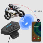 Bluetooth-Headset für Motorradhelm – Musik und Kommunikation -    Zorenza