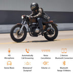Bluetooth-Headset für Motorradhelm – Musik und Kommunikation -    Zorenza