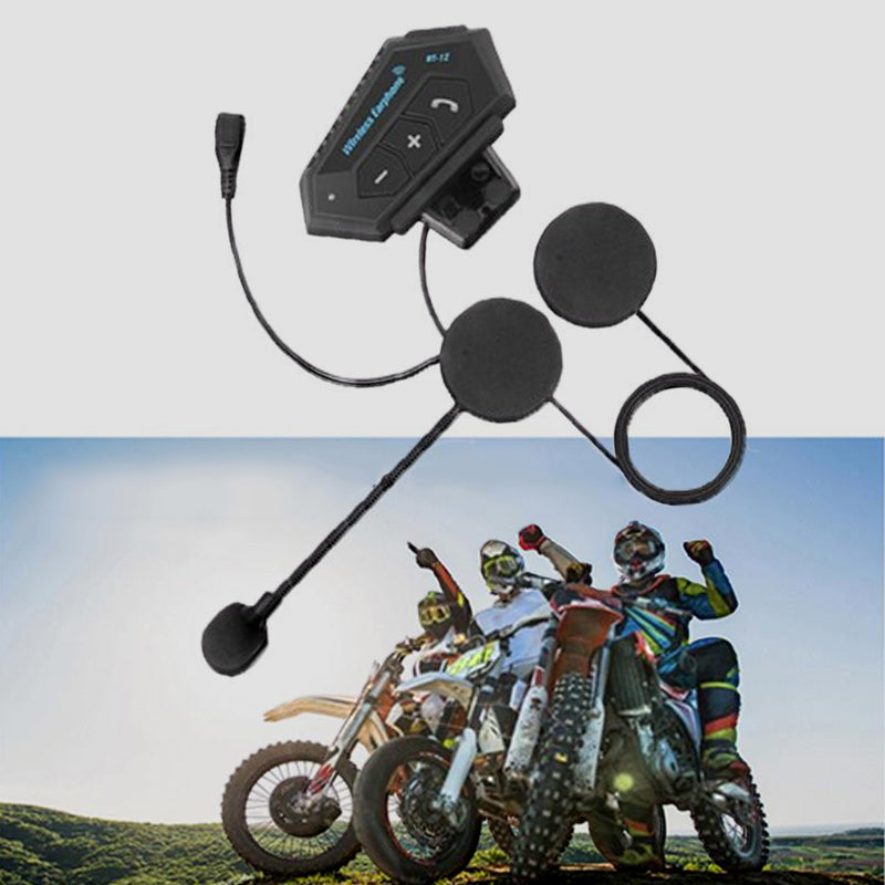 Bluetooth-Headset für Motorradhelm – Musik und Kommunikation -    Zorenza