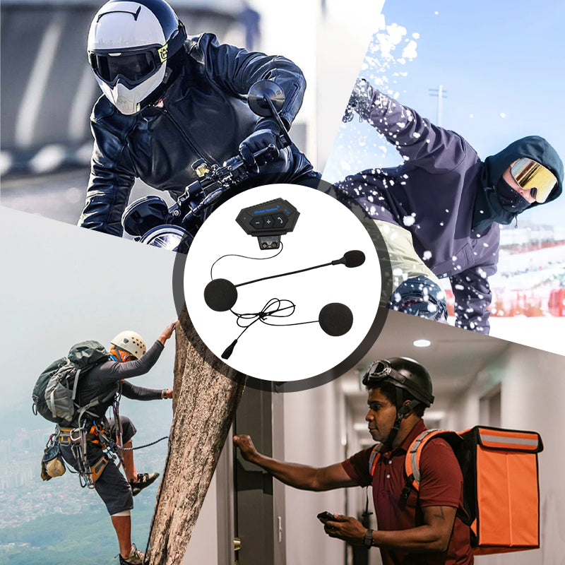 Bluetooth-Headset für Motorradhelm – Musik und Kommunikation -    Zorenza
