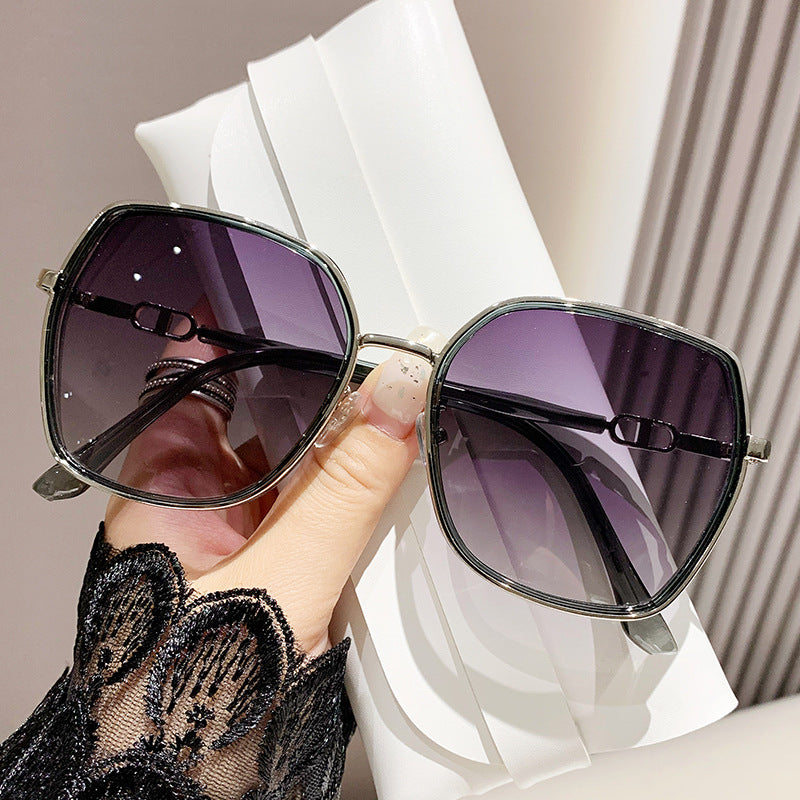 Sonnenbrille Übergroß Polarisiert mit Metallrahmen -    Zorenza