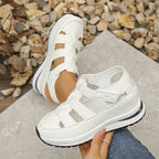 Geschlossene Sandalen mit Luftkissensohle – Rutschfest und verstellbar -    Zorenza
