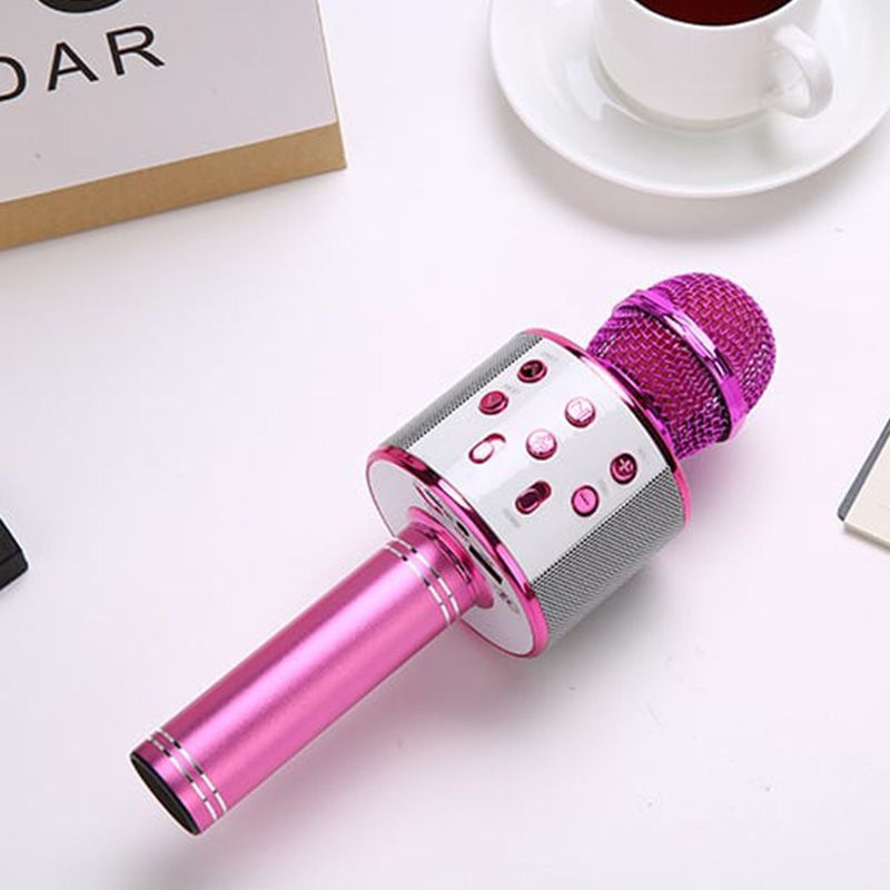 Kabelloses Karaoke-Mikrofon mit Bluetooth und Lautsprecher -    Zorenza