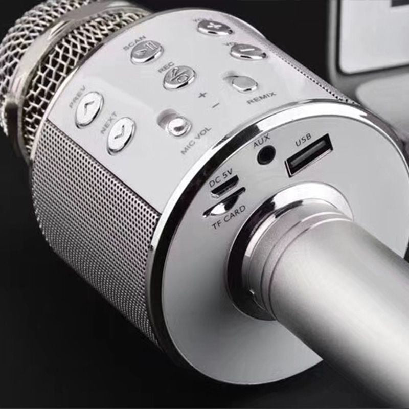 Kabelloses Karaoke-Mikrofon mit Bluetooth und Lautsprecher -    Zorenza