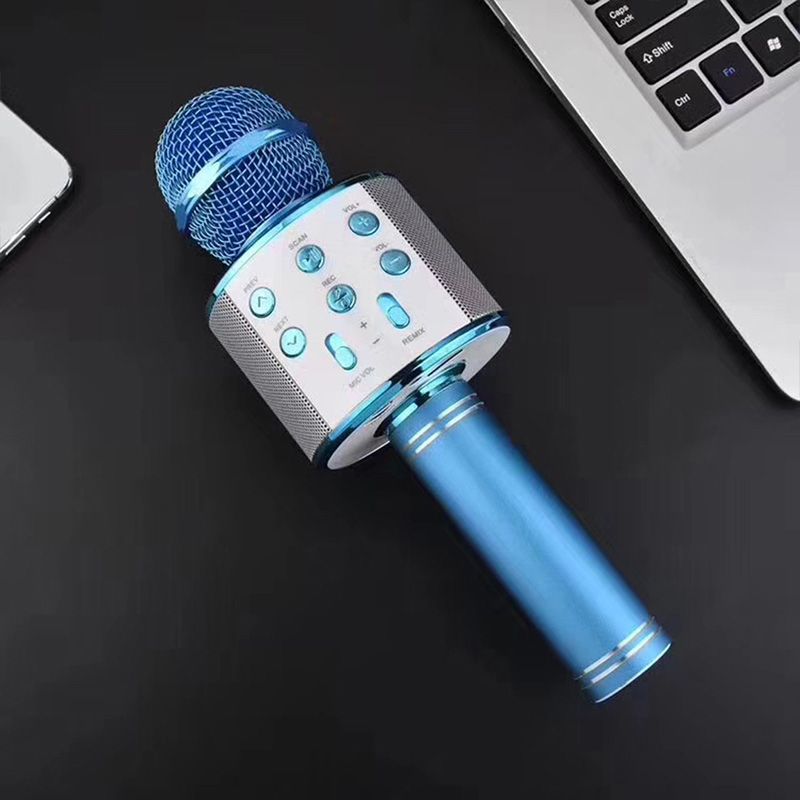 Kabelloses Karaoke-Mikrofon mit Bluetooth und Lautsprecher -    Zorenza
