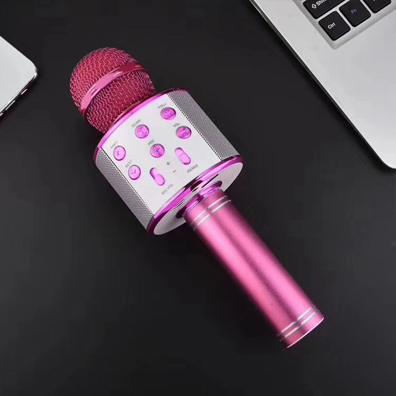 Kabelloses Karaoke-Mikrofon mit Bluetooth und Lautsprecher -    Zorenza