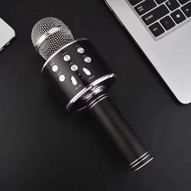 Kabelloses Karaoke-Mikrofon mit Bluetooth und Lautsprecher -    Zorenza