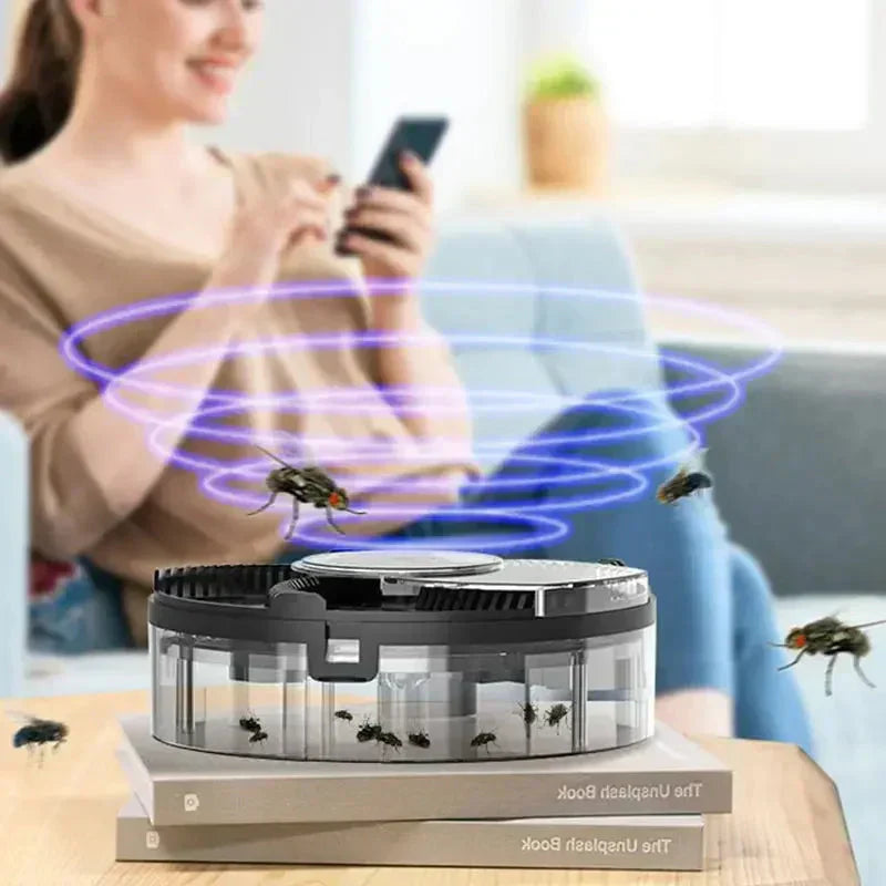Fliegenfalle automatisch USB – Leise und chemikalienfrei -    Zorenza