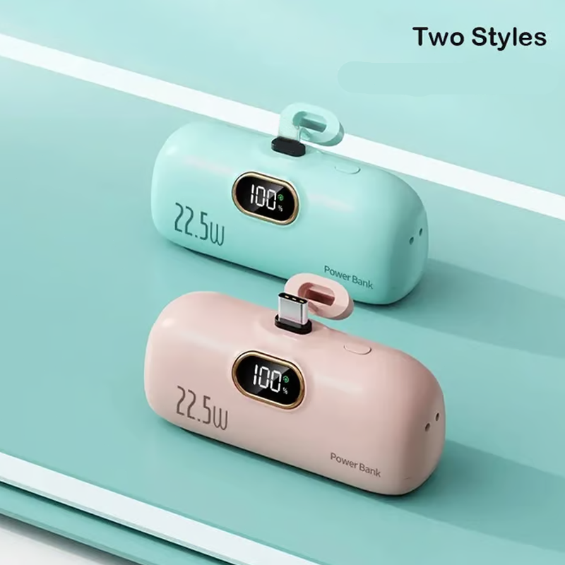 Powerbank 22,5W mit Digital-Display -    Zorenza