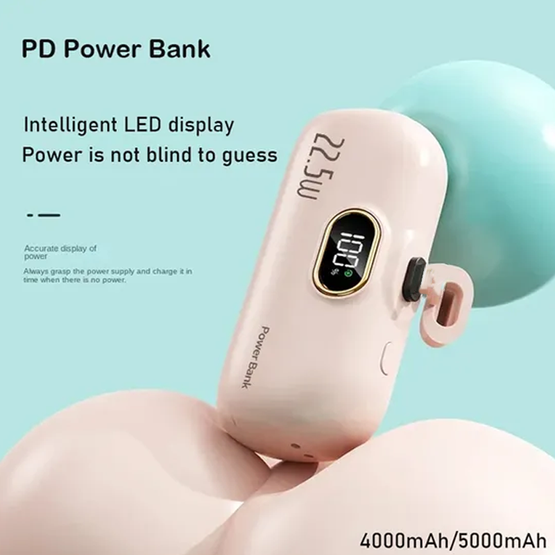 Powerbank 22,5W mit Digital-Display -    Zorenza