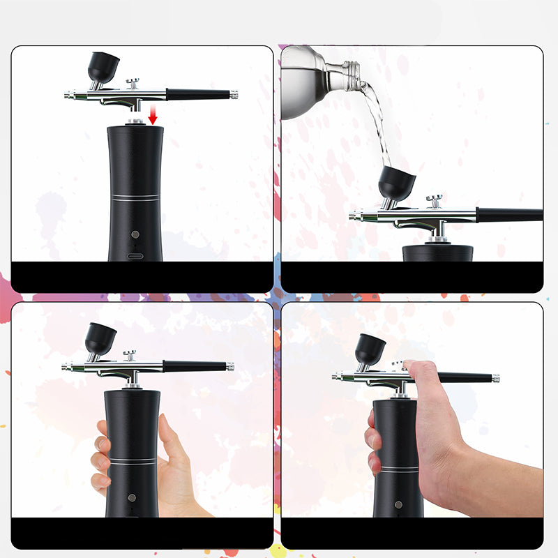 Kabellose Airbrush-Pistole mit Präzisionsdüse Zorenza