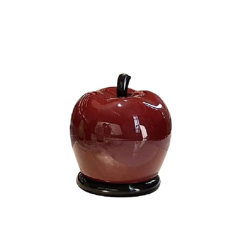 Zahnseide-Organizer mit Deckel – Apfel und Birne Design -    Zorenza