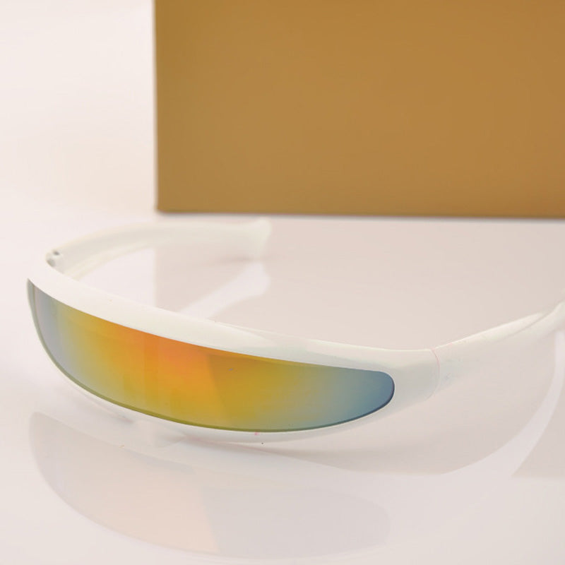 Futuristische Schutzbrille mit Panorama-Objektiv -    Zorenza