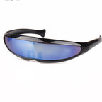 Futuristische Schutzbrille mit Panorama-Objektiv -    Zorenza