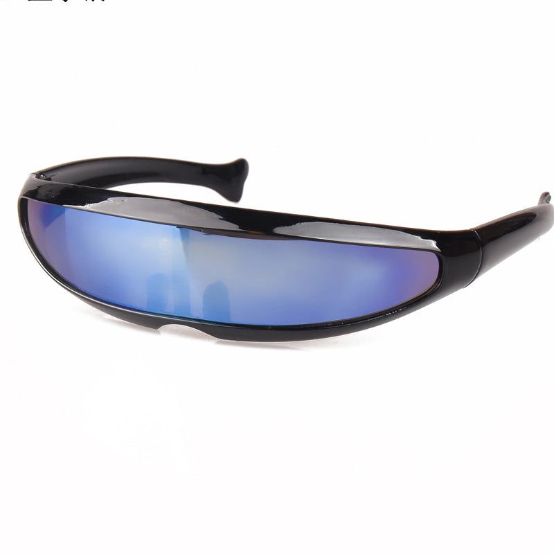 Futuristische Schutzbrille mit Panorama-Objektiv -    Zorenza
