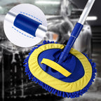 Teleskop Autowaschmop Aluminium – Mikrofaser Waschbürste -    Zorenza