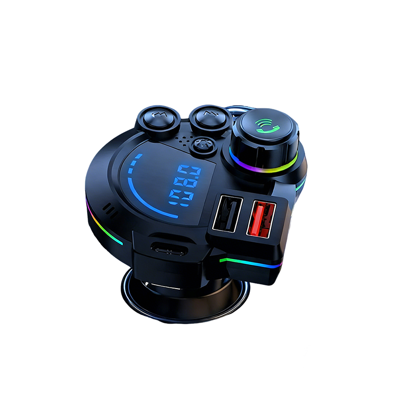 Auto FM Bluetooth-Transmitter mit 2 USB-Ladeanschlüssen -    Zorenza