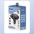 Auto FM Bluetooth-Transmitter mit 2 USB-Ladeanschlüssen -    Zorenza