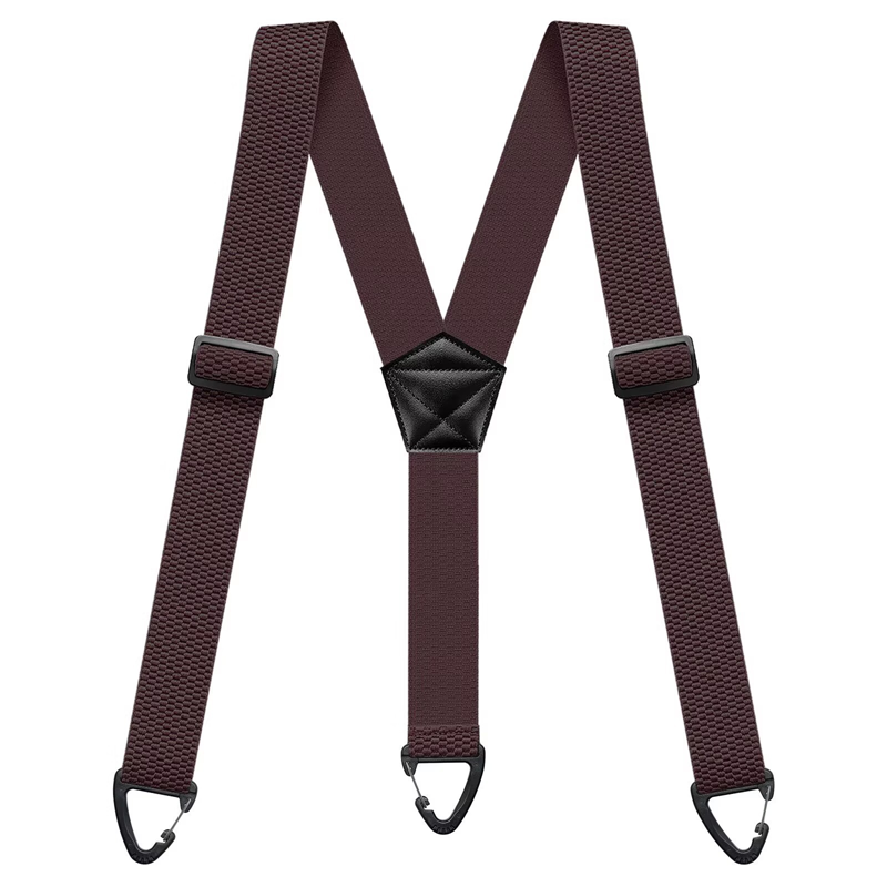 Hosenträger Herren mit Hakenclips – X-Back und Y-Form verstellbar -    Zorenza
