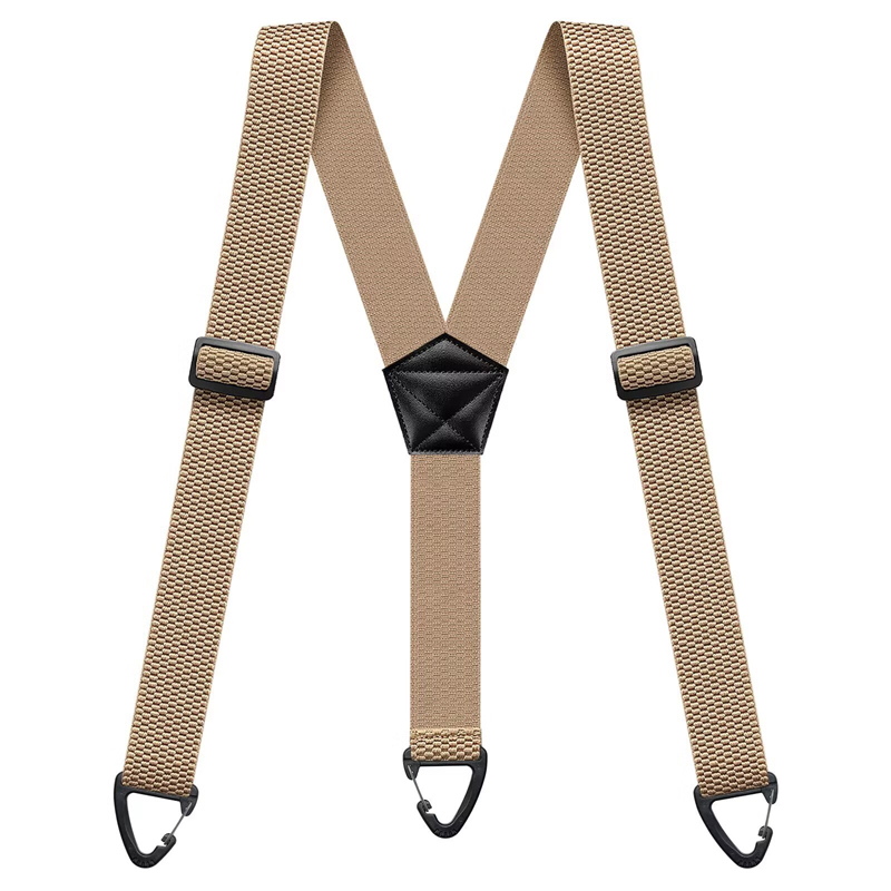 Hosenträger Herren mit Hakenclips – X-Back und Y-Form verstellbar -    Zorenza