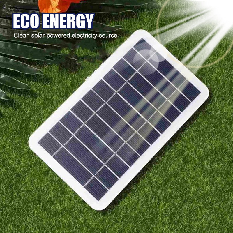 Flexibles Solarpanel 2W 5V – USB-Anschluss für mobile Geräte -    Zorenza