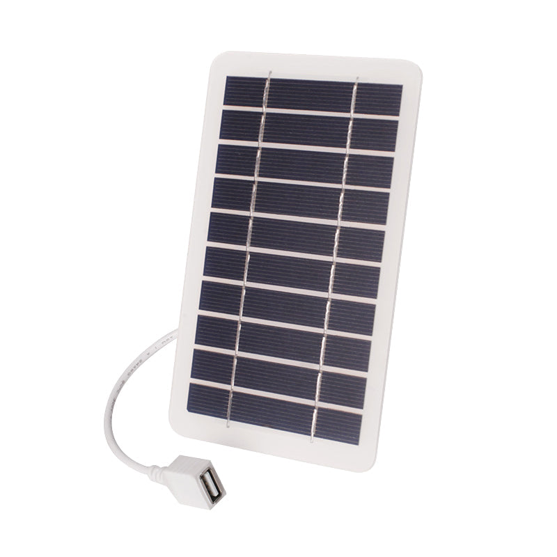 Flexibles Solarpanel 2W 5V – USB-Anschluss für mobile Geräte -    Zorenza