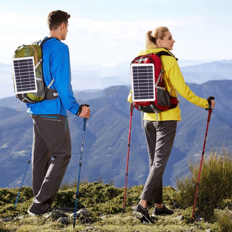 Flexibles Solarpanel 2W 5V – USB-Anschluss für mobile Geräte -    Zorenza