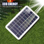 Solarmodul flexibel 2W 5V – Tragbar für Smartphone-Ladung unterwegs -    Zorenza