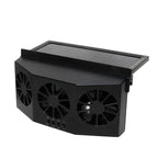 Solar-Ventilator Auto – Kühlung mit Doppelventilator und Solarenergie -    Zorenza