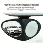 Auto-Zusatzspiegel Dual-View wasserdicht verstellbar -    Zorenza