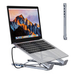 USB-C Dockingstation mit Laptopständer 8 Anschlüsse HDMI 4K -    Zorenza