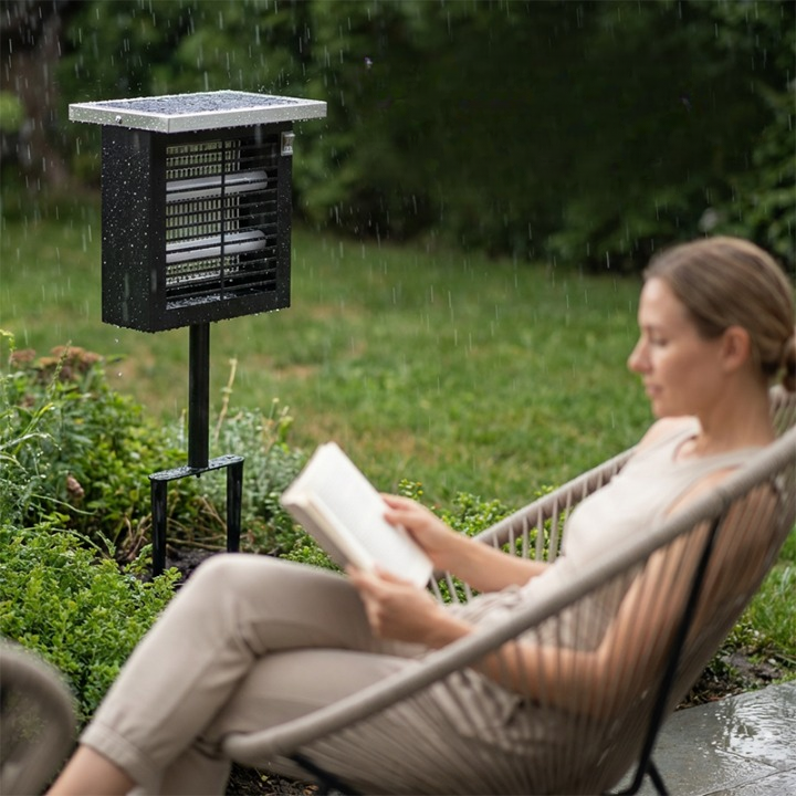 Insektenvernichter Solar UV-Licht Outdoor mit Erdspieß -    Zorenza