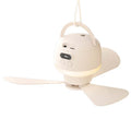 Tragbarer Deckenventilator mit LED – Aufladbar und Ultra-Leise -    Zorenza