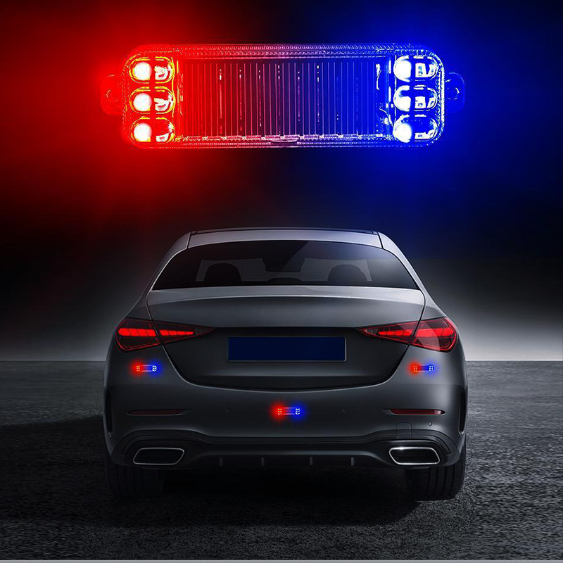 Solar Warnleuchte mit LED – Automatisch bei Dämmerung -    Zorenza