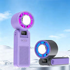 Handventilator klappbar mit LED-Display -    Zorenza