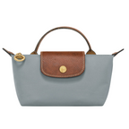 Mini-Handtasche mit Lederdetails und Goldverschluss -    Zorenza
