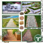 Sticky Mulch Landschaftskleber 500 g — fixiert Mulch, Kies & Sand, regenfest, deckt 8–12 m² -    Zorenza