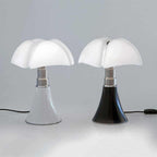 Pilz-Tischlampe mit Touch-Dimmer und höhenverstellbarem Schaft -    Zorenza