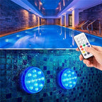 Wasserdichte Pool-Beleuchtung mit Fernbedienung – 13 LEDs Zorenza
