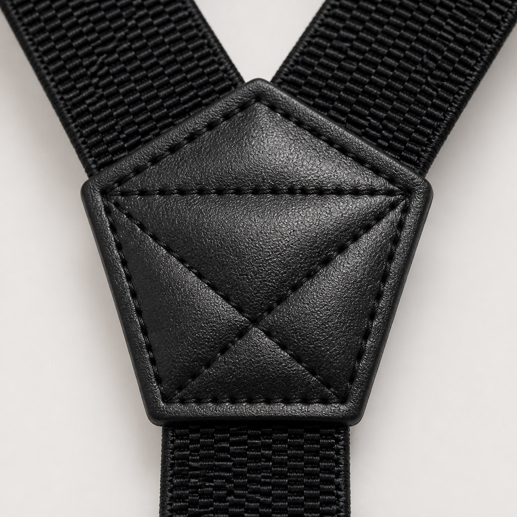 Hosenträger Herren mit Karabinerhaken – Y-Form oder X-Form -    Zorenza