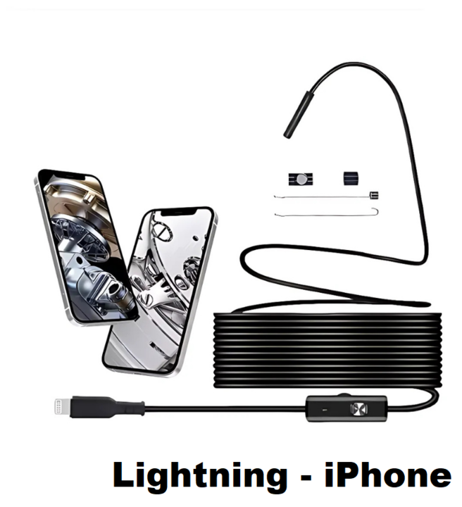 LED-Inspektionskamera USB – Unzugängliche Räume Erreichen - Zorenza