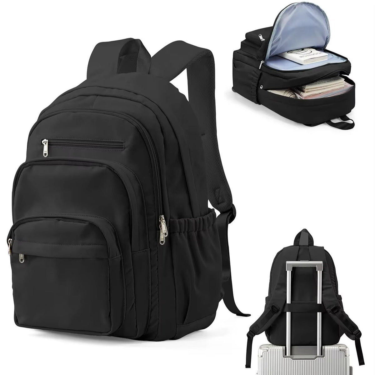 Alltagsrucksack Nylon mit gepolstertem Laptopfach – 29 L -    Zorenza