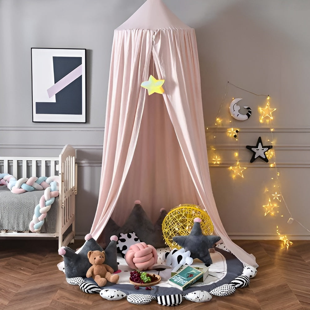 Betthimmel mit Polyester-Baumwoll-Mischgewebe für das Kinderzimmer -    Zorenza