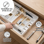 Schubladen Organizer verstellbar – Küche & Haushalt -    Zorenza